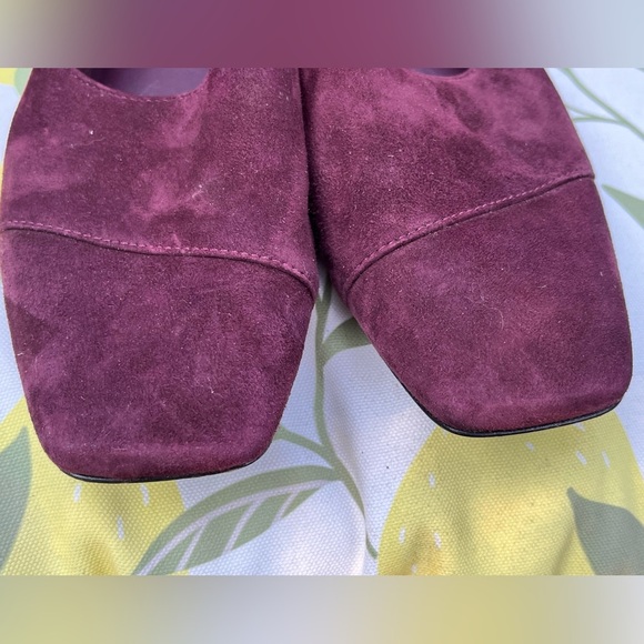 VINCE Cyder Half D'orsay Cutout Flats Sz 6.5 - Picture 6 of 10